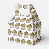 Cute Mini Muffins Pattern Bedankdoosjes (Achterkant)