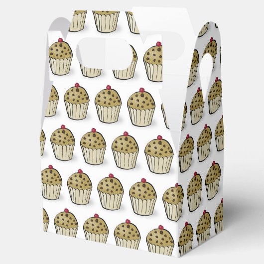Cute Mini Muffins Pattern Bedankdoosjes (Geopend)