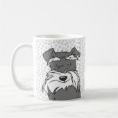 Cute Mini Schnauzer Koffiemok (Links)