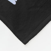 Cute Miniature Schnauzer Kersthond Fleece Deken (Hoek)