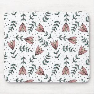 Cute Minimaal Bloemenkleedje voor Muis Muismat