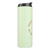  Cute Minimal Dog Lover Thermal Tumbler Thermosbeker (Gedraaid links)