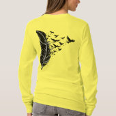 Cute Minimal Graphic Women's T-Shirt (Achterkant)