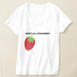Cute Minimal Strawberry clothing T-shirt