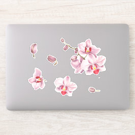Cute Minimal Waterverf orchid Sticker