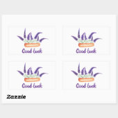 Cute Minimal Waterverf Provence delicaat grove lav Rechthoekige Sticker (Vel)