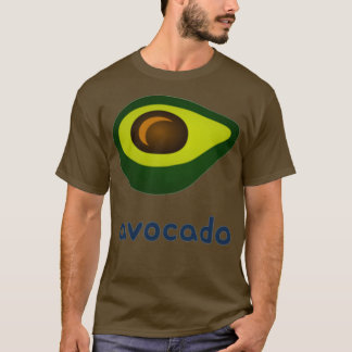 Cute Minimalist Avocado T-shirt