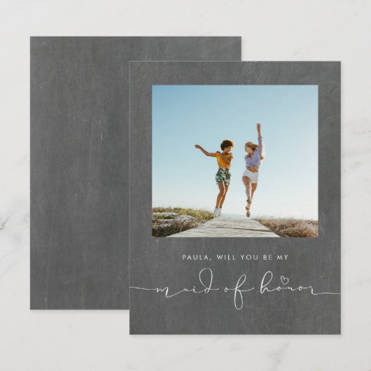 Cute Minimalist Bent u mijn vriend van de eervolle (Voorkant / Achterkant)