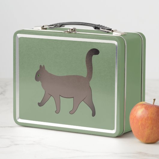 Cute Minimalist Cat Graphic | Simple Walking Cat  (In situ)