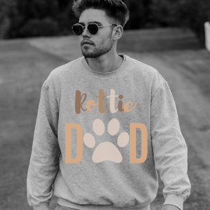 Cute Minimalist Dog Rottie Rottweiler Pap T-shirt