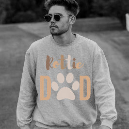 Cute Minimalist Dog Rottie Rottweiler Pap T-shirt