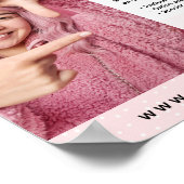 Cute minimalist Photographer Camera Logo Marketing Poster (Hoek)