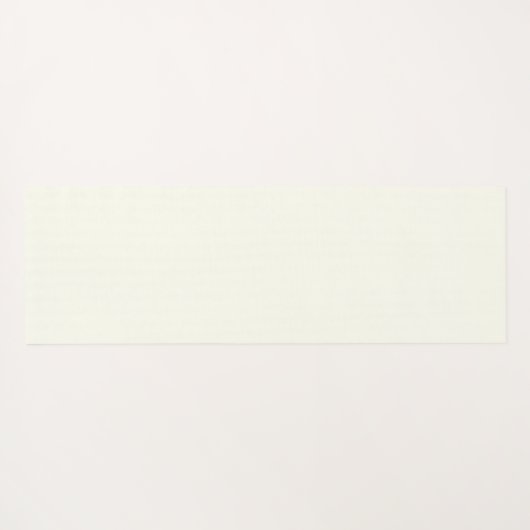 Cute Minimalist Sage Cream Floral Pattern Yogamat (Achterkant (horizontaal))