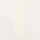 Cute Minimalist Sage Cream Floral Pattern Yogamat (Achterkant)