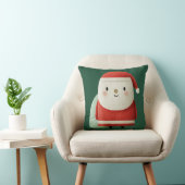 Cute Minimalist Santa Claus Kussen (Stoel)