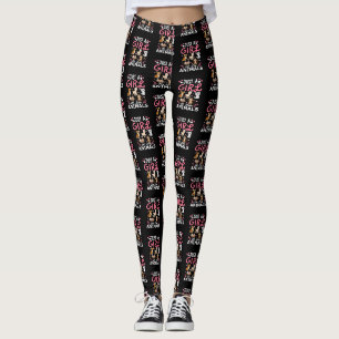 Cute Minimalistische Kat Illustratie Funny Huisdie Leggings