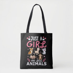 Cute Minimalistische Kat Illustratie Funny Huisdie Tote Bag