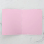 Cute Minimalistische Moderne Script Valentijnsdagk Kaart (Binnen)