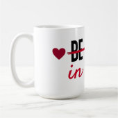 Cute Minimalistische Mok voor Dagelijks Gebruik (Links)