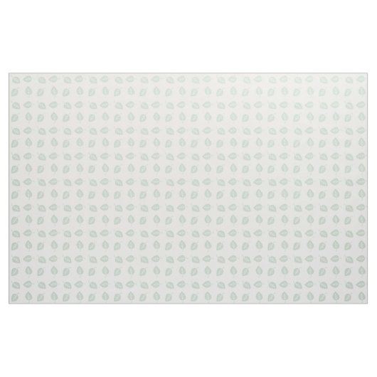 Cute Mint Leaf Pattern Stof (Yard (91,4 cm))