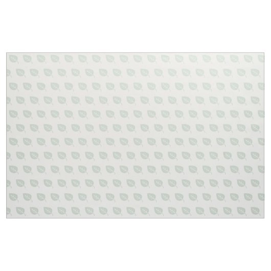Cute Mint Leaf Pattern Stof (Yard (91,4 cm))