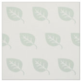 Cute Mint Leaf Pattern Stof (Swatch)