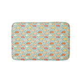 Cute Mint Pig Pattern Badmat (Voorkant)