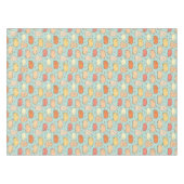 Cute Mint Pig Pattern Tafelkleed (Voorkant (Horizontaal))