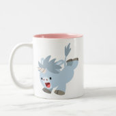 Cute Mischievous Cartoon Baby Unicorn Mok (Links)