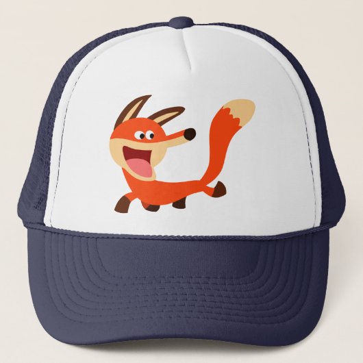 Cute Mischievous Cartoon Fox Pet (Voorkant)