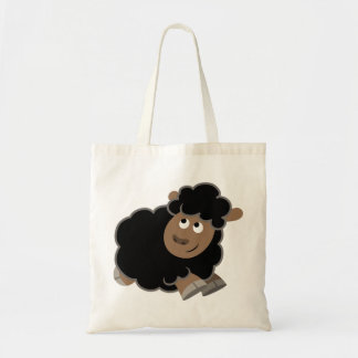 Cute Mischievous Cartoon Sheep Bag Tote Bag