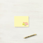 Cute Mochi Cartoon Tekeningen Post-it® Notes (Op bureau)