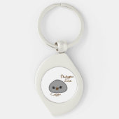 Cute Mochi Funny Animal Mochi Platypus Sleutelhanger (Voorkant)