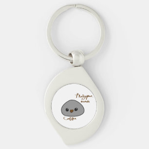 Cute Mochi Grappig Dieren Mochi Vogelbekdier Sleutelhanger