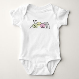 Cute Mochi ijsrostaart Japanse groene thee Romper