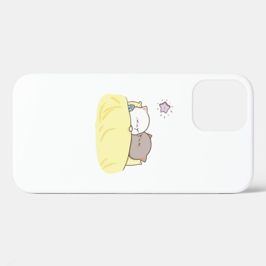 Cute Mochi Peach Cat Case-Mate iPhone Case (Achterkant (horizontaal))