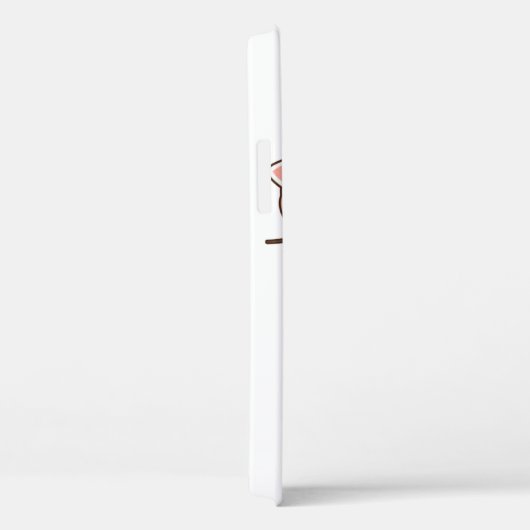 Cute Mochi Peach Cat Case-Mate iPhone Case (Achterkant / Rechts)