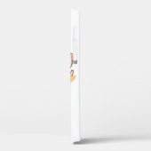 Cute Mochi Peach Cat Case-Mate iPhone Case (Achterkant / Links)