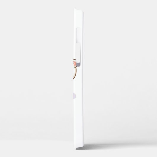 Cute Mochi Peach Cat Case-Mate iPhone Case (Achterkant / Links)