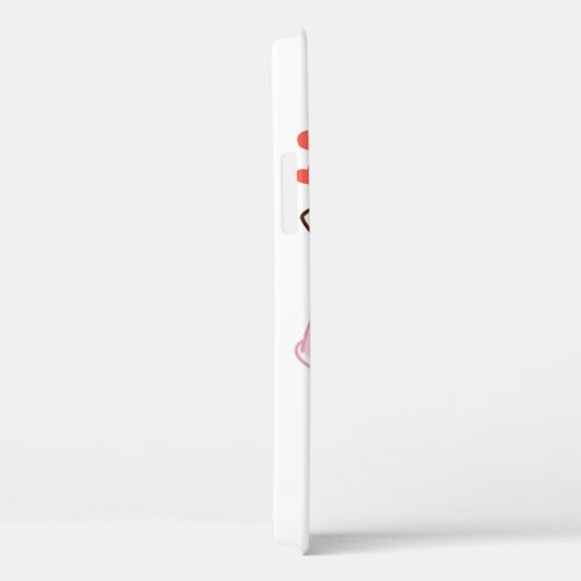 Cute Mochi Peach Cat Case-Mate iPhone Case (Achterkant / Rechts)