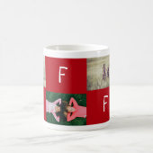 Cute Modern 2 Best Friends Forever BFF 3 Photos Koffiemok (Center)