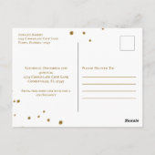 Cute Modern Bakery Sale Whimsical Cookie Briefkaar Briefkaart (Achterkant)