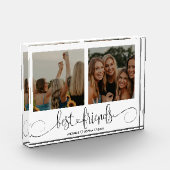 Cute Modern Best Friends Forever Foto Gift (Links)