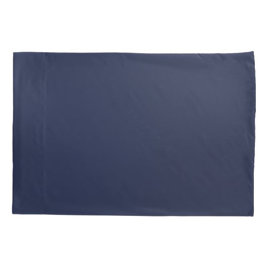 Cute Modern Blue Swan Pattern Pillowcase Kussensloop (Achterkant)