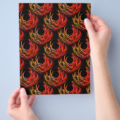 Cute Modern Boho Elegant Abstract Art Patroon #503 Flyer (Hand)