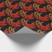 Cute Modern Boho Elegant Abstract Art Pattern #503 Cadeaupapier (Hoek)