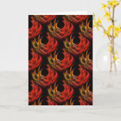 Cute Modern Boho Elegant Abstract Art Pattern #503 Kaart (Gele Bloem)