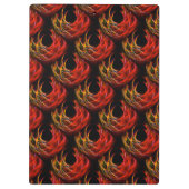 Cute Modern Boho Elegant Abstract Art Pattern #503 Klembord (Achterkant)