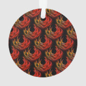 Cute Modern Boho Elegant Abstract Art Pattern #503 Ornament (achterkant)