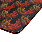 Cute Modern Boho Elegant Abstract Art Pattern #503 Snijplank (Hoek)